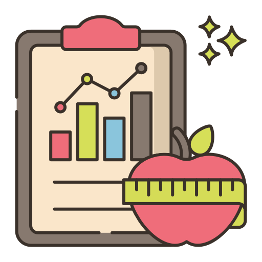 Diet Flaticons Lineal Color icon