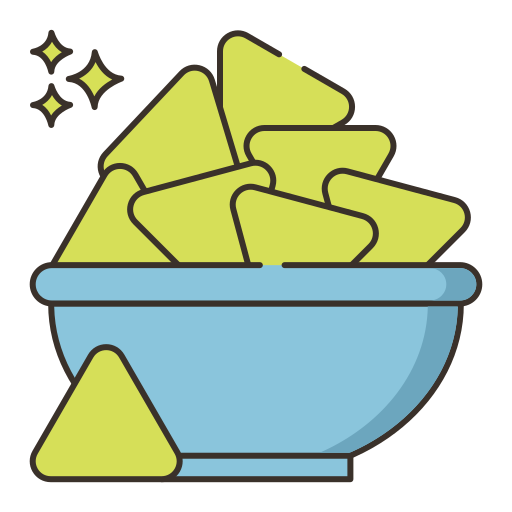 nachos Flaticons Lineal Color icono