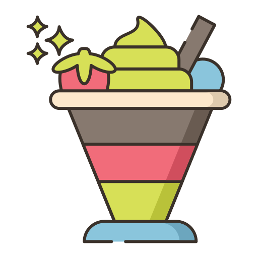 parfait Flaticons Lineal Color icon