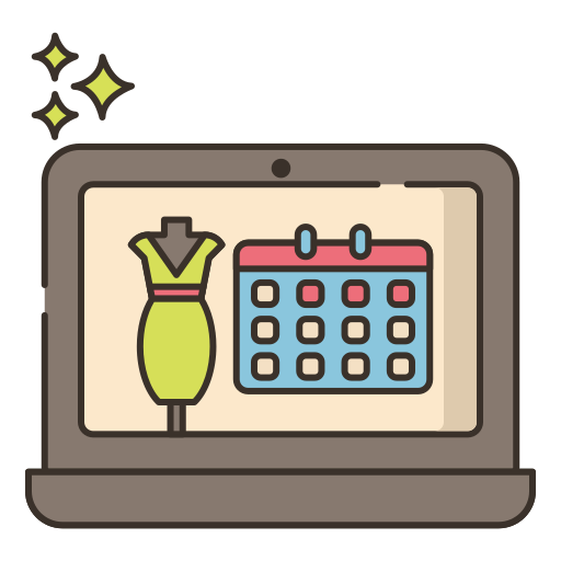 Virtual event Flaticons Lineal Color icon