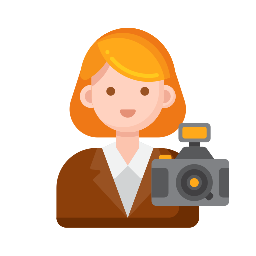 Photographer Flaticons Flat icon