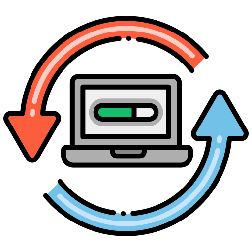 更新中 Flaticons Lineal Color icon