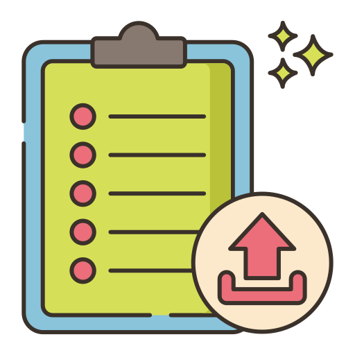 hochladen Flaticons Lineal Color icon