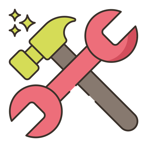 Wrench tool Flaticons Lineal Color icon