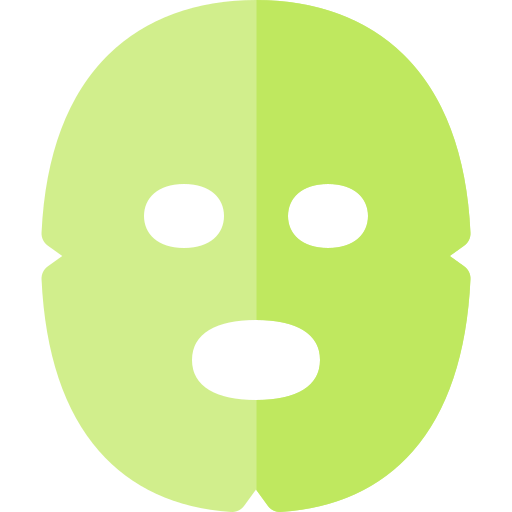 Лицевая маска Basic Rounded Flat иконка