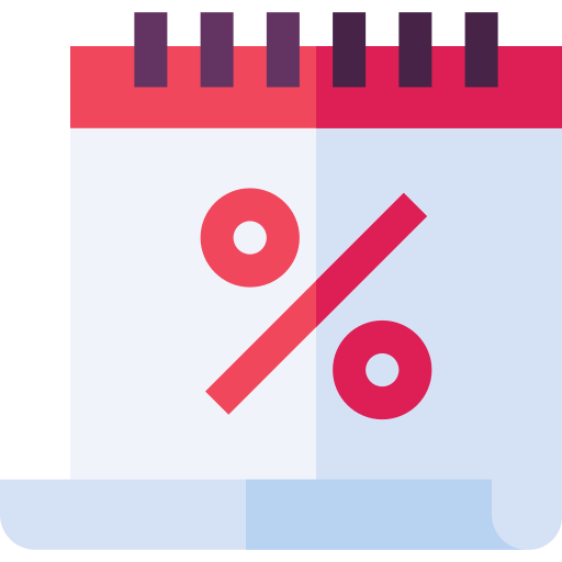 kalender Basic Straight Flat icon