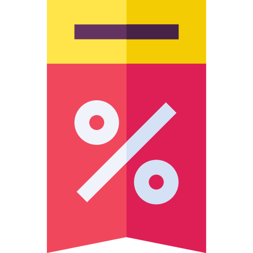 Sale Basic Straight Flat icon