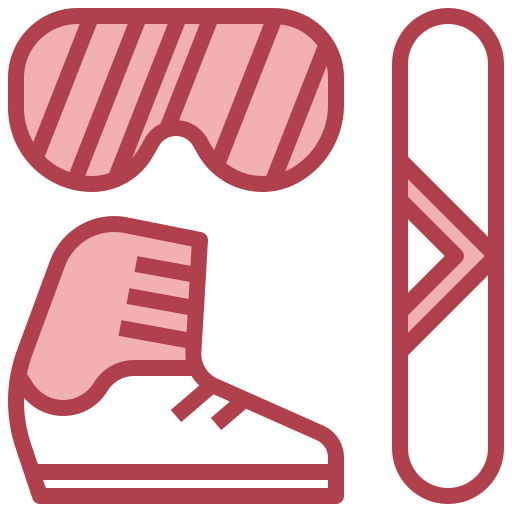 tabla de snowboard Surang Red icono