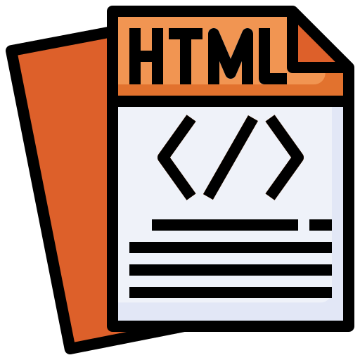 Html Surang Lineal Color icon