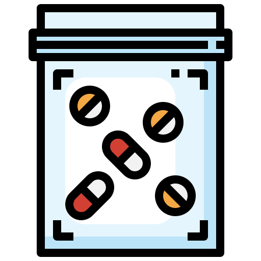 Drug Surang Lineal Color icon