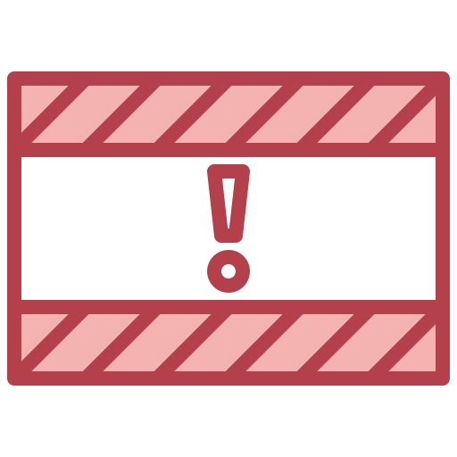 advertencia Surang Red icono