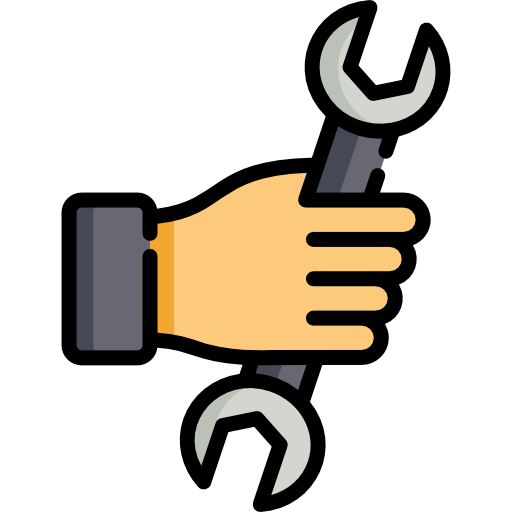 Holding wrench Special Lineal color icon