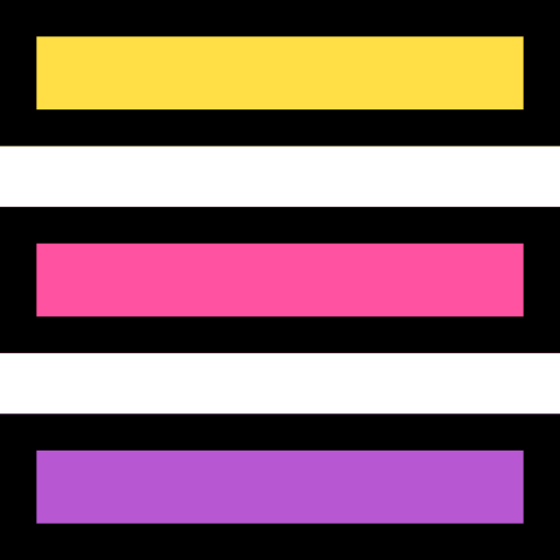 speisekarte Pixel Linear color icon