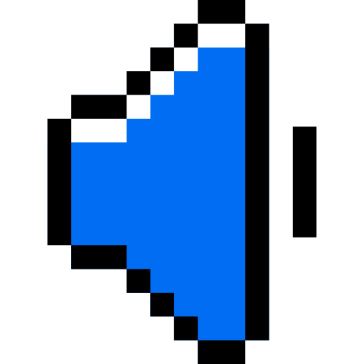 alto falante Pixel Linear color Ícone