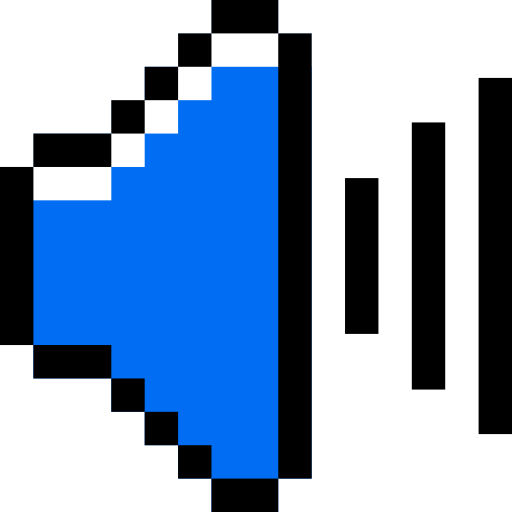 Speaker Pixel Linear color icon