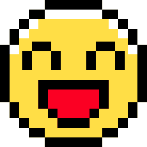 행복 Pixel Linear color icon