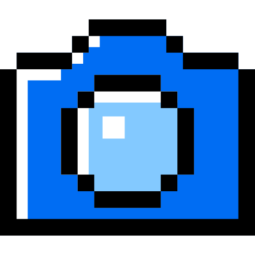 カメラ Pixel Linear color icon