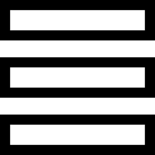 メニュー Pixel Outline icon