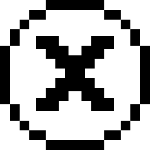 キャンセル Pixel Outline icon