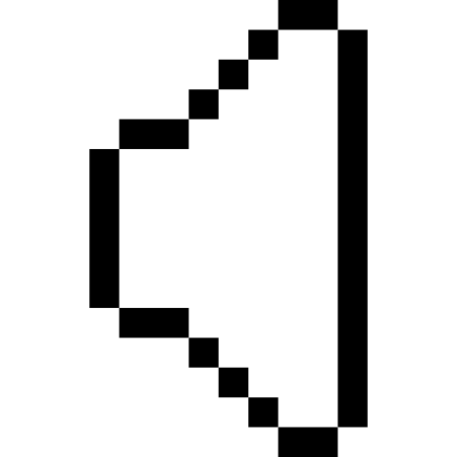 Оратор Pixel Outline иконка