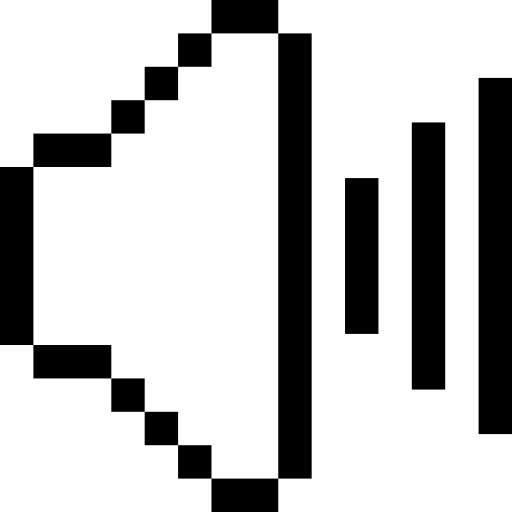 스피커 Pixel Outline icon