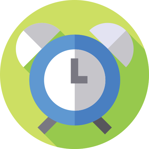 Clock Flat Circular Flat icon