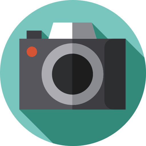 kamera Flat Circular Flat icon