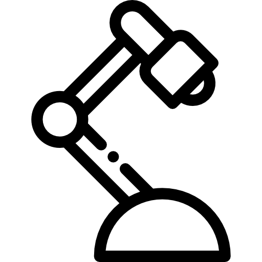 lampada da scrivania Detailed Rounded Lineal icona