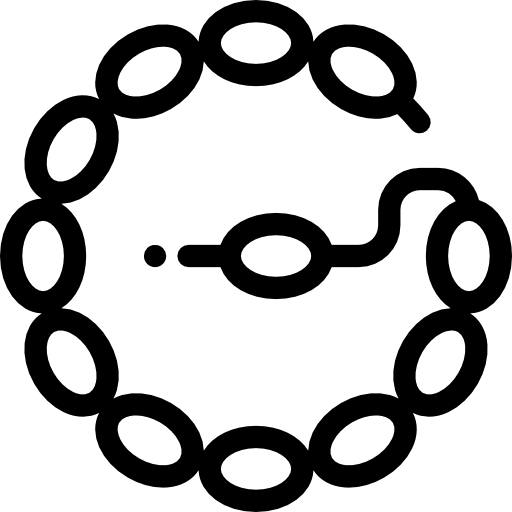 ブレスレット Detailed Rounded Lineal icon