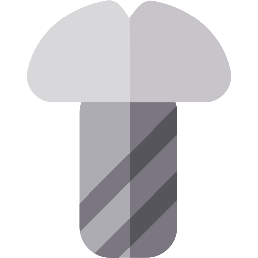 tornillo Basic Rounded Flat icono