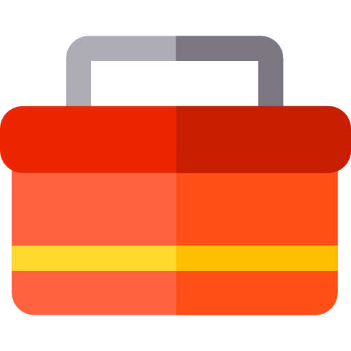 Ящик для инструментов Basic Rounded Flat иконка