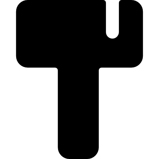 martillo Basic Rounded Filled icono