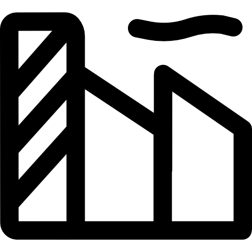 industrie Basic Rounded Lineal Icône