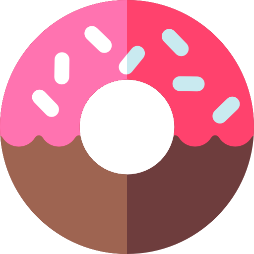 rosquilla Basic Rounded Flat icono