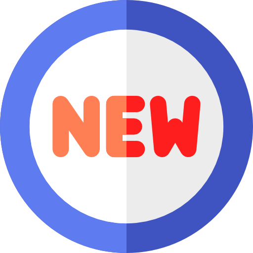 新しい Basic Rounded Flat icon