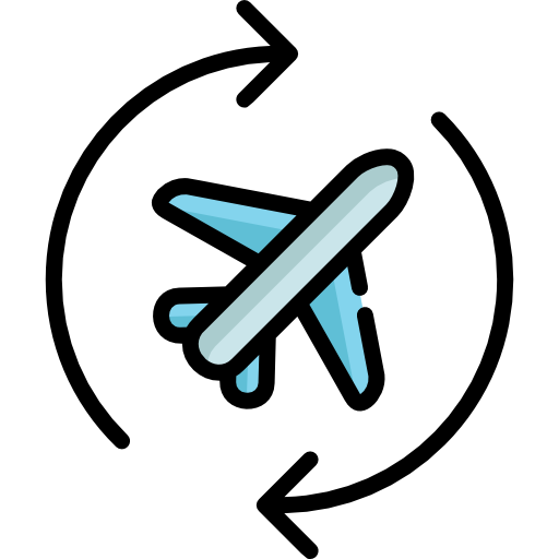 avión Special Lineal color icono