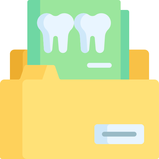 歯科記録 Special Flat icon