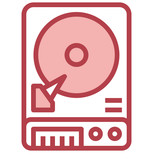 disque dur Surang Red Icône
