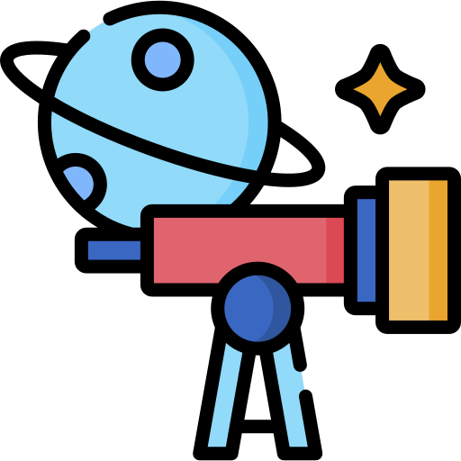 astronomia Special Lineal color icona