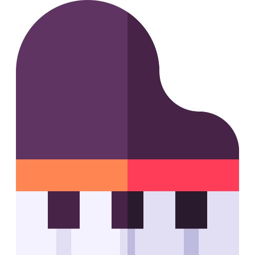 그랜드 피아노 Basic Straight Flat icon