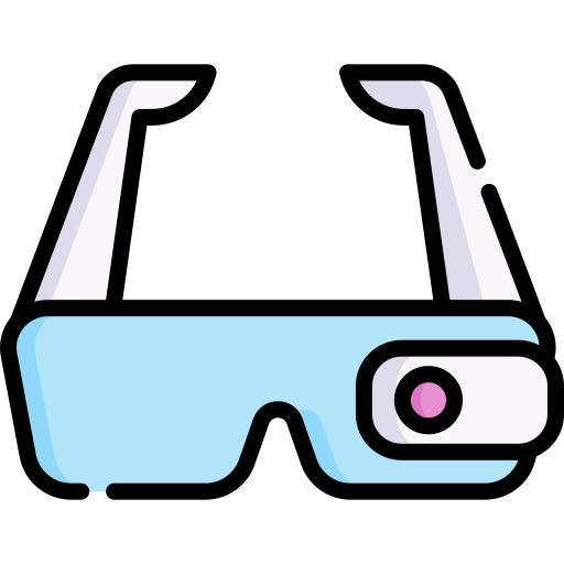 inteligentne okulary Special Lineal color ikona