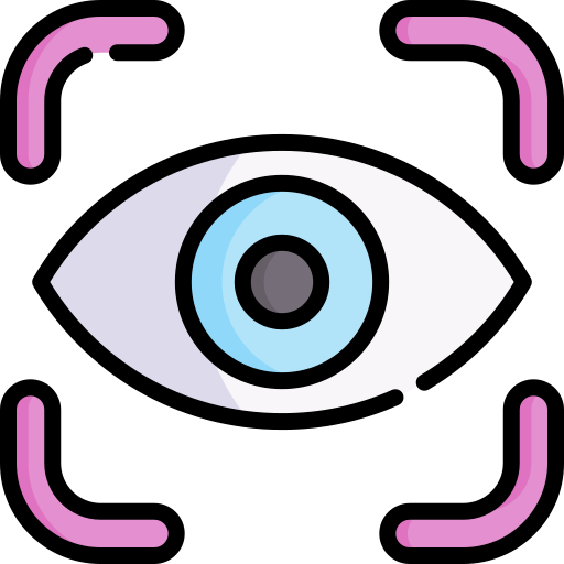 Сканер глаза Special Lineal color иконка