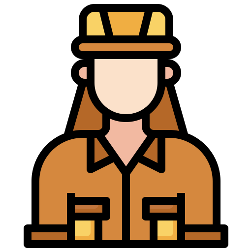 Firefighter Surang Lineal Color icon