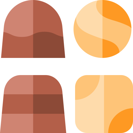 bonbon Basic Straight Flat icona