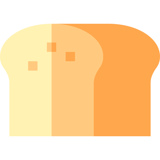 평평한 빵 Basic Straight Flat icon