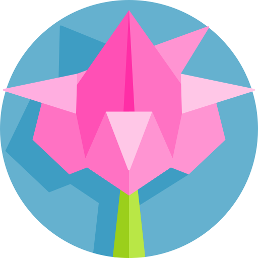tulipán Detailed Flat Circular Flat icono
