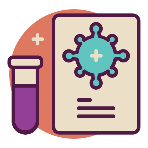 coronavirus Generic Outline Color icoon