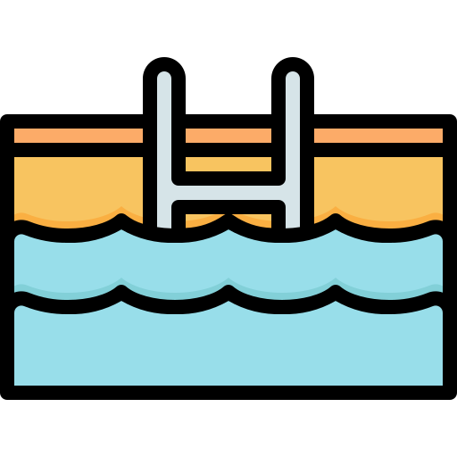 schwimmbad Generic Outline Color icon