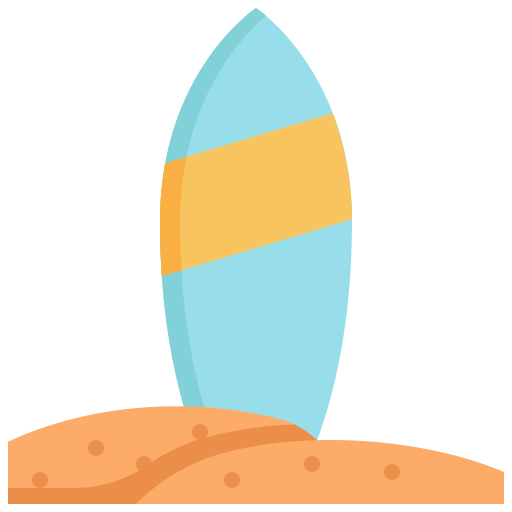 tabla de surf Generic Flat icono