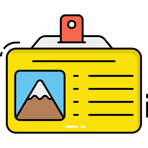 pasaje de ski Generic Outline Color icono